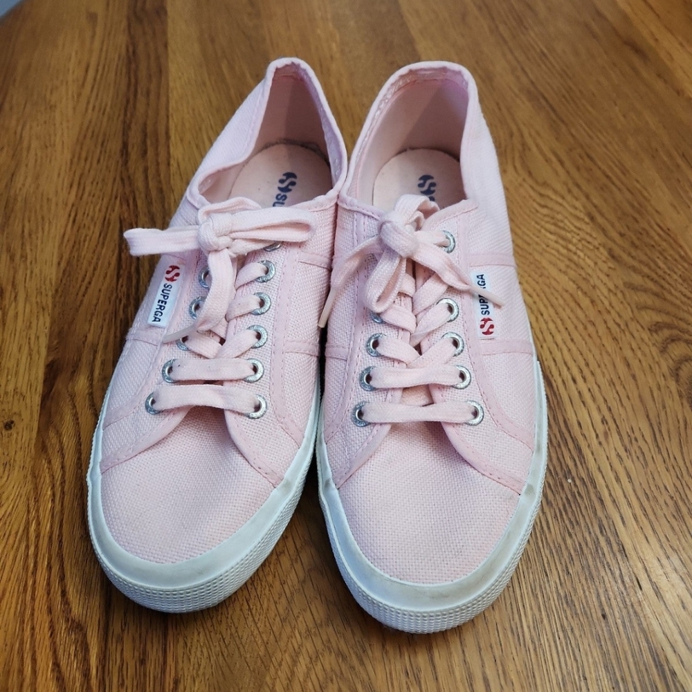 Baby Pink Superga Sneakers